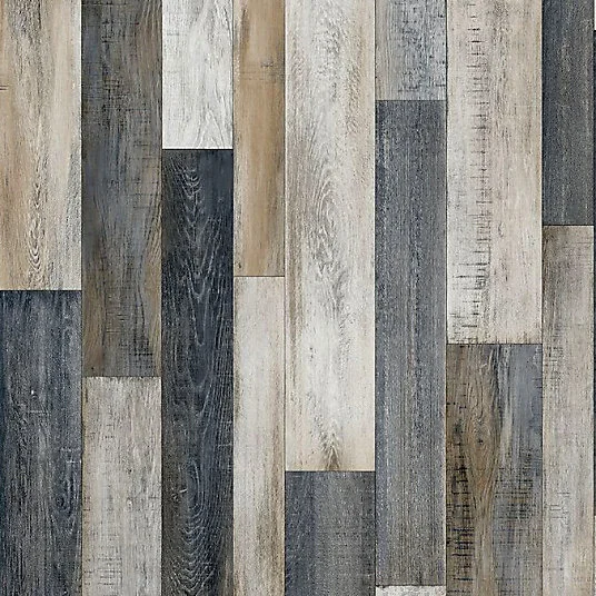 Sol Vinyle Link Plus - Imitation parquet irisé profond - Surface brillante - Rouleau de 3m x 11m