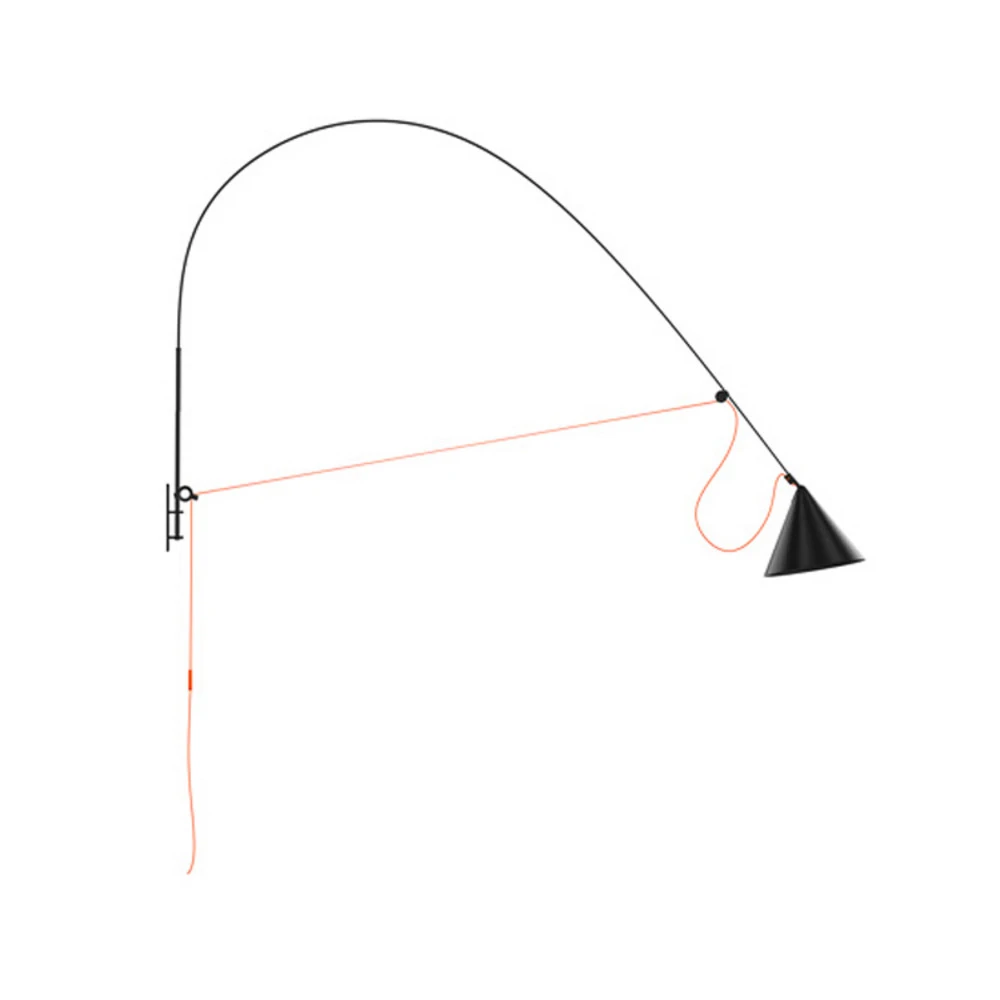 Anti-Taches midgard AYNO wall XL applique noire/orange 940