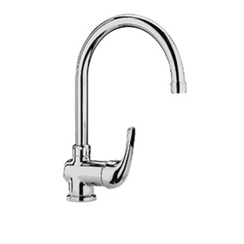 Paffoni Apollo robinet évier bec orientable laiton chromé