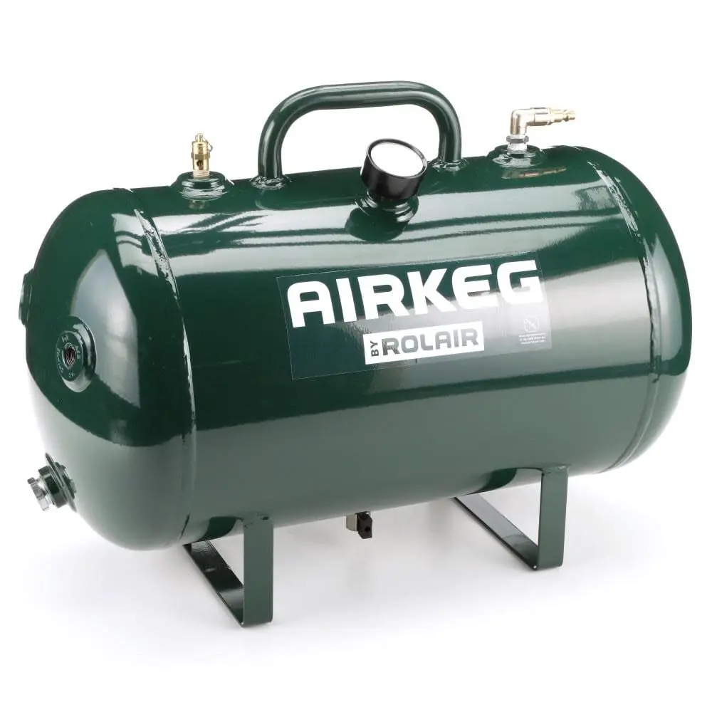 Réservoir auxiliaire Rolair 10 gallons, 225 PSI - AIRKEGPLUS - Compatibilité Universelle