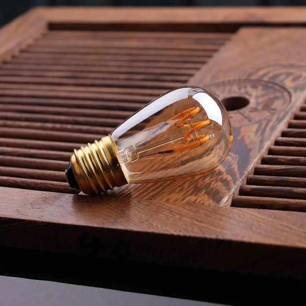 Applique design 15 Ampoules Dimmable E27 Filament Blanc Tempéré