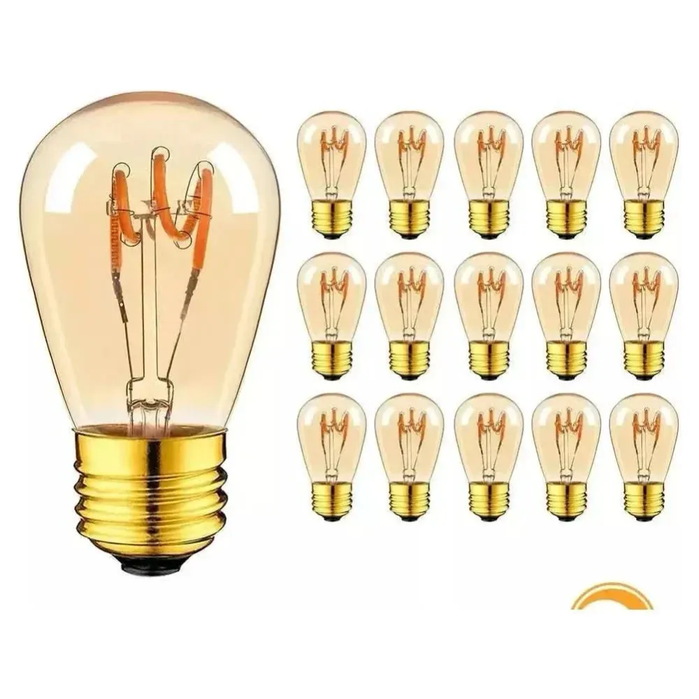 Applique design 15 Ampoules Dimmable E27 Filament Blanc Tempéré