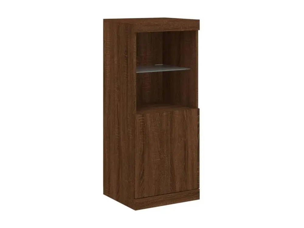 Applique design Buffet avec lumières LED chêne marron 41x37x100 cm