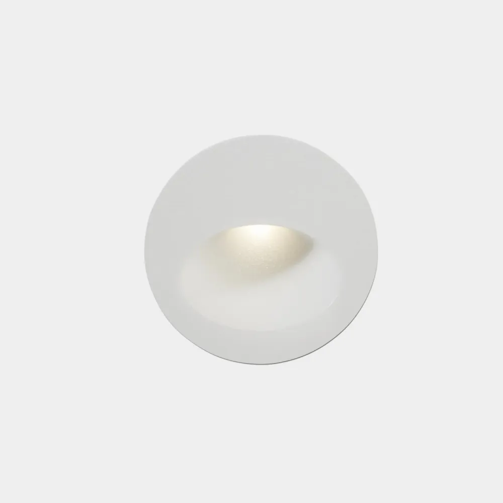 Éclairage mural LED extérieur 2.2W intégré Bat LEDS-C4-05-E014-14-CL avec base en bois