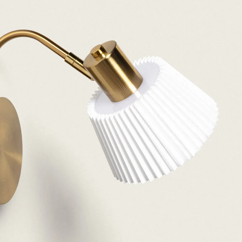 Lampe murale ajustable en métal avec éclairage LED Magda - Installation Facile