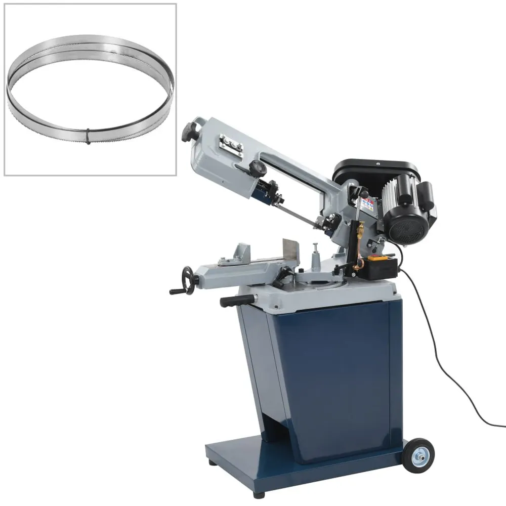 Scie à ruban avec base durable Métal 230 V