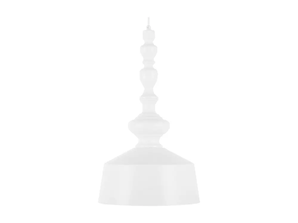 Lampe suspension blanc DRIVA avec diffuseur opale