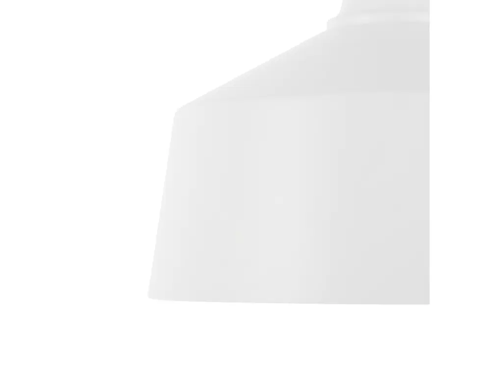 Lampe suspension blanc DRIVA avec diffuseur opale