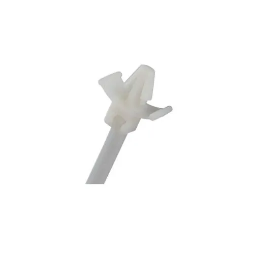 7.8 Inch Wing Push Mount Cable Tie Spontané PLWP2SB-D